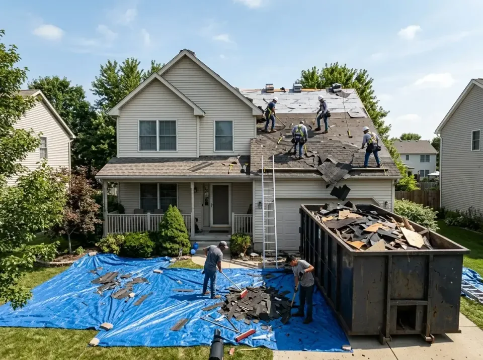 roof-replacement-debris-remova-004 — frequently asked questions, Cheapest Dumpster Rentals in Meiners Oaks, CA